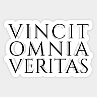 VINCIT OMNIA VERITAS - Shadow Light Sticker